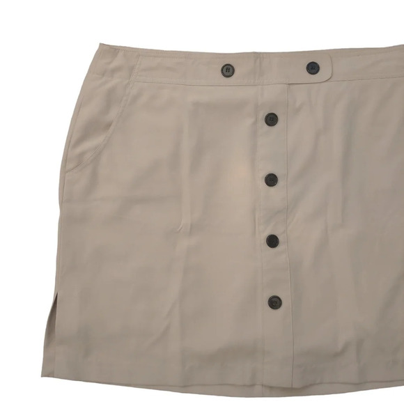 Orly Sports Skort Moisture  Wicking Tan 16 - Picture 2 of 9